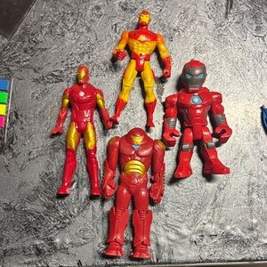 Marvel Avengers Iron Man Action Figure Lot